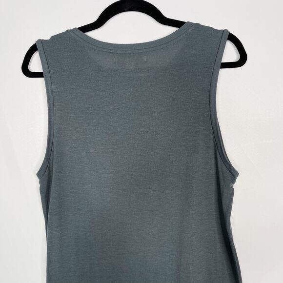 Spiritual Gangster Small S Gray Wander With Love Tank Top Chakra Tank Army Crew - Picture 5 of 10